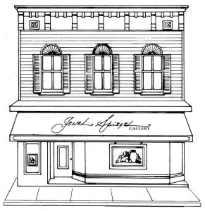 store drawing 2 - Jewel Spiegel Gallery