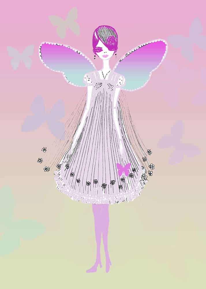 Butterfly Fairy by Janet Spiegel 