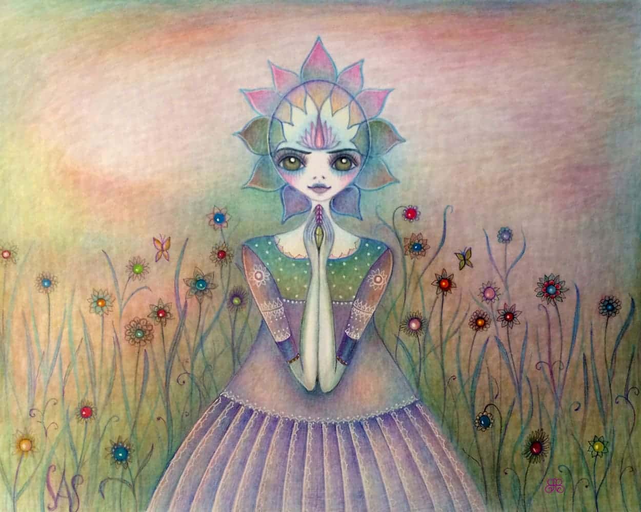 Flower Child by Janet Spiegel 