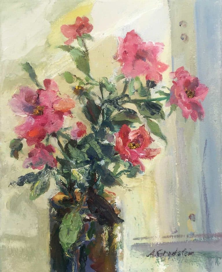 Tea Roses by Adele Grodstein 