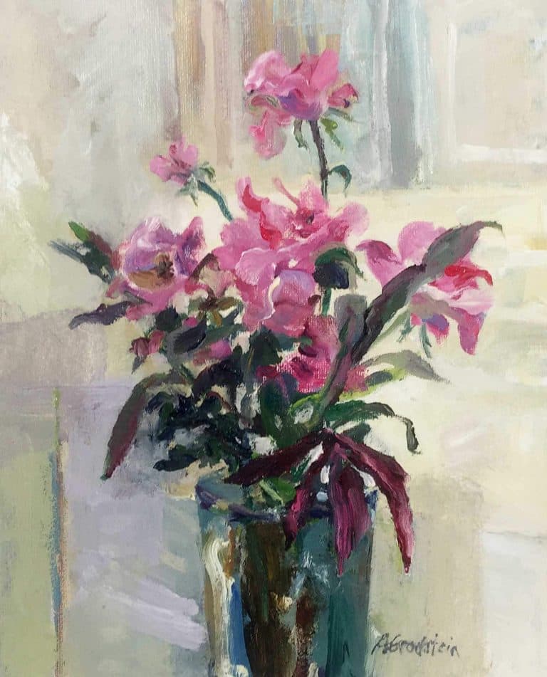 Roses in Bloom by Adele Grodstein