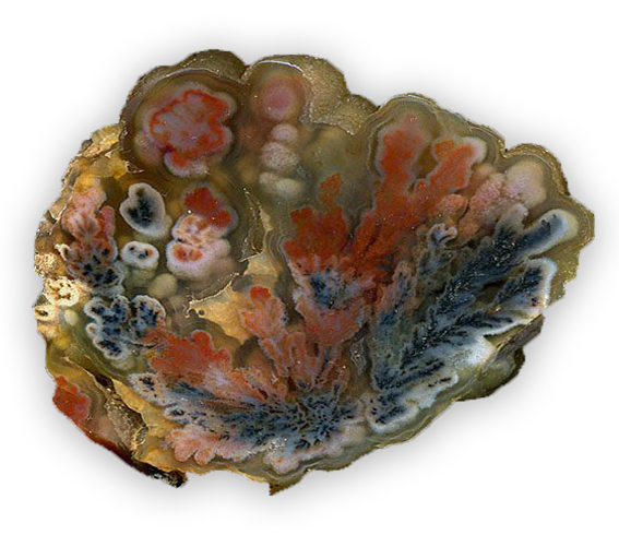 Plume Agate Mineral