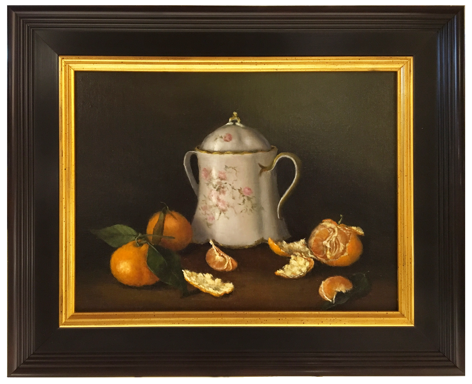 Sugar Bowl & Tangerines Painting